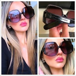 🔥NEW OVERSIZED LUXURY DIOR SUNGLASSES 🔥